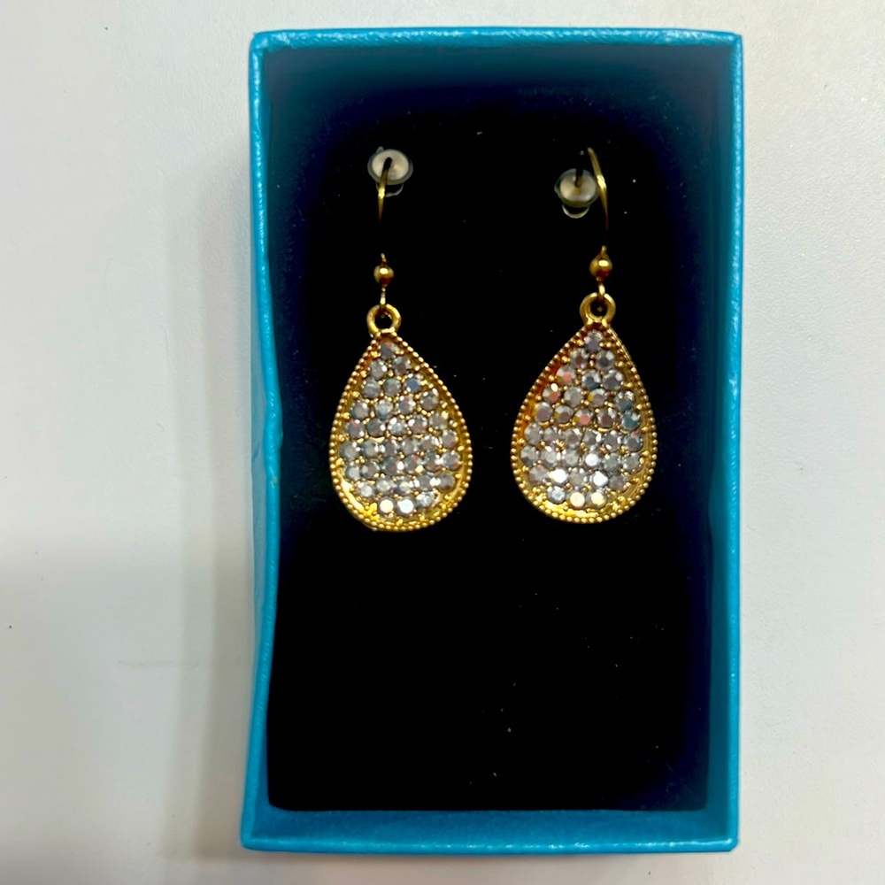 Tear drop earrings
